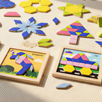 BrainShape™ Tangram Box 🧩✨ — Learn, Match & Create Fun