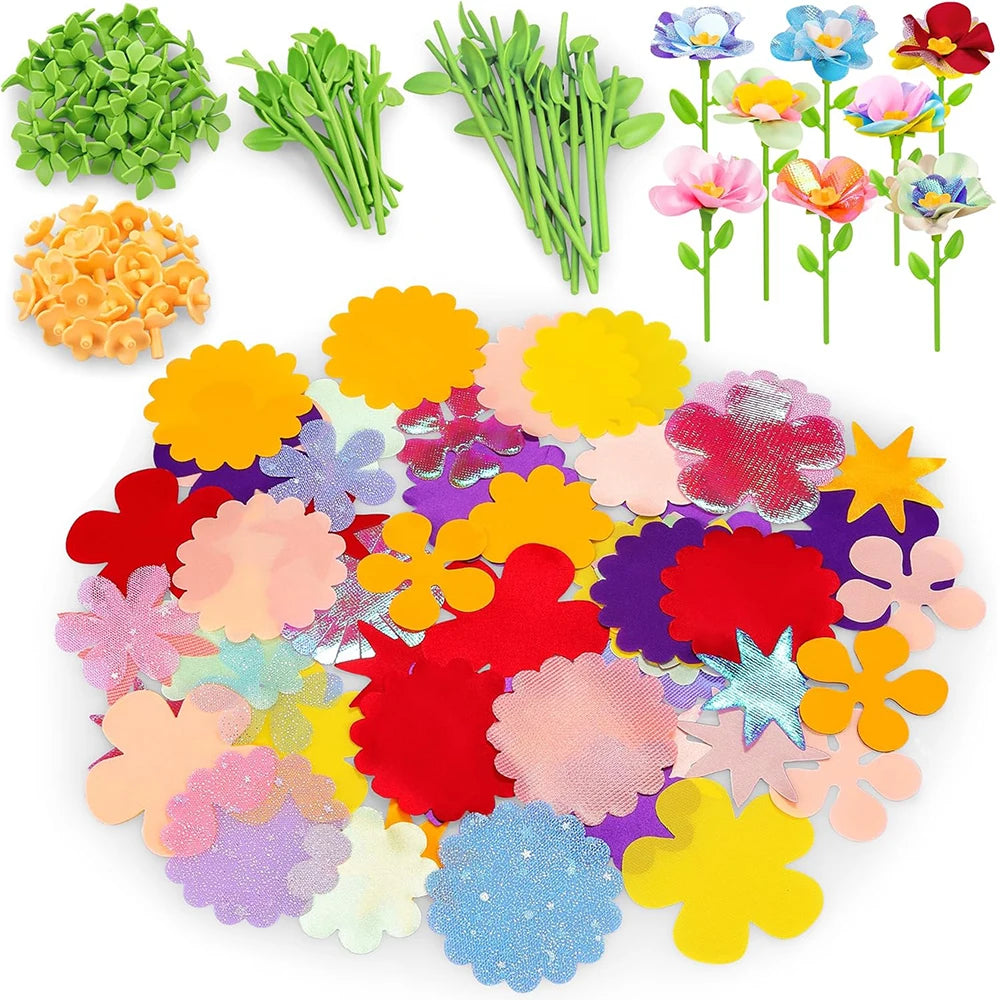 BloomCraft™ Flower Kit 🌸 — Press, Create & Play