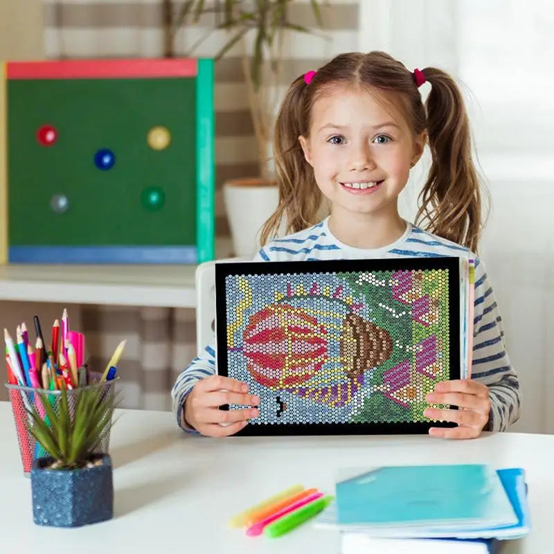 100 Stress-Relief Coloring Pages – Color by Numbers for Adults & Kids!