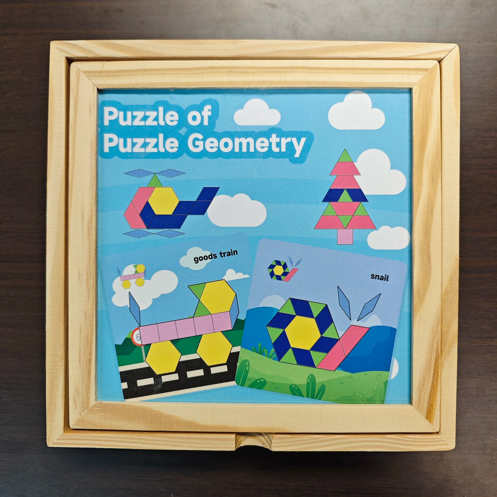 BrainShape™ Tangram Box 🧩✨ — Learn, Match & Create Fun