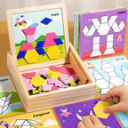 BrainShape™ Tangram Box 🧩✨ — Learn, Match & Create Fun