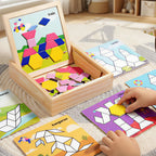 BrainShape™ Tangram Box 🧩✨ — Learn, Match & Create Fun