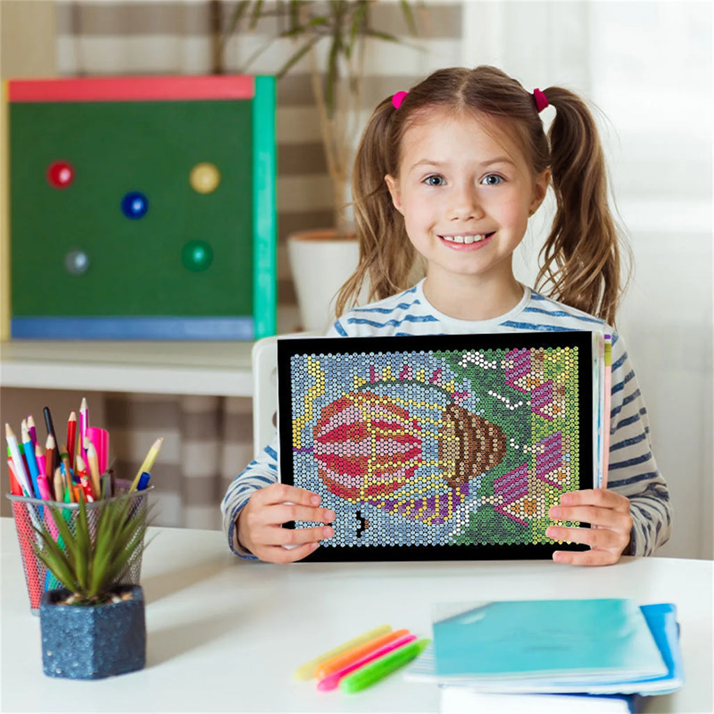 100 Stress-Relief Coloring Pages – Color by Numbers for Adults & Kids!