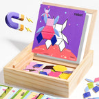 BrainShape™ Tangram Box 🧩✨ — Learn, Match & Create Fun